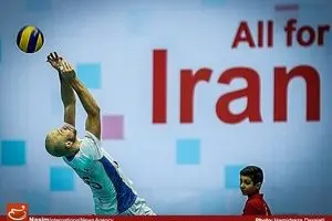 دیدار تیم‌های والیبال آرژانتین و صربستان در لیگ جهانی