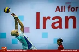 دیدار تیم‌های والیبال آرژانتین و صربستان در لیگ جهانی