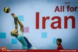 دیدار تیم‌های والیبال آرژانتین و صربستان در لیگ جهانی