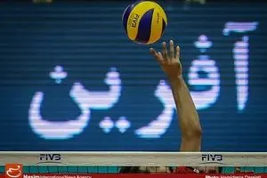 دیدار تیم‌های والیبال ایران و ایتالیا در لیگ جهانی