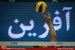 دیدار تیم‌های والیبال ایران و ایتالیا در لیگ جهانی