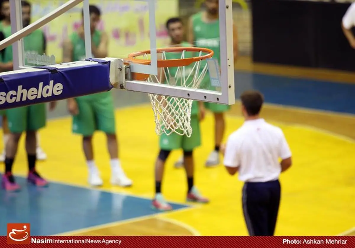 نخستین تمرین تیم ملی بسکتبال در ایتالیا برگزار شد