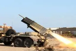 رهگیری یک موشک بالستیک توسط پدافند هوایی عربستان