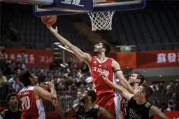 شکست تیم ملی بسکتبال ایران برابر یونان