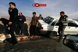 تصادف کمباین با پراید چهار کشته و دو مجروح برجای گذاشت