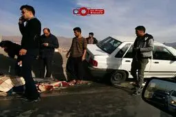 تصادف کمباین با پراید چهار کشته و دو مجروح برجای گذاشت