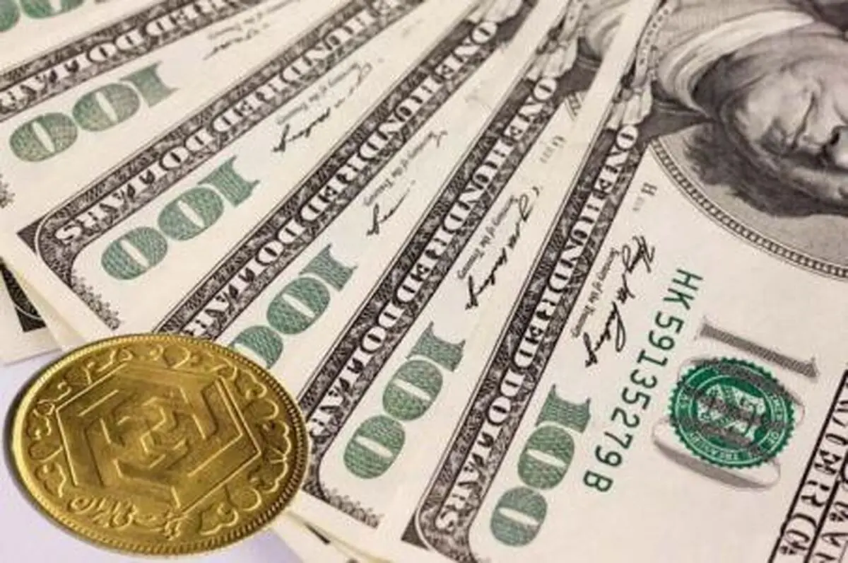 دلار صعودی شد؛ سکه فروریخت