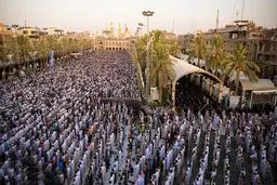 فیلم :: نماز عید فطر در بین الحرمین