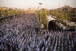 فیلم :: نماز عید فطر در بین الحرمین