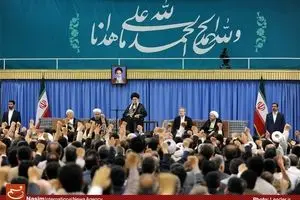 دیدار مسئولان نظام، سفرای کشورهای اسلامی و جمعی از اقشار مختلف مردم با رهبر معظم انقلاب