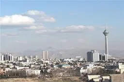 پایتخت امروز و فردا نیمه‌ابری همراه با وزش باد شدید است
