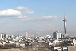 پایتخت امروز و فردا نیمه‌ابری همراه با وزش باد شدید است