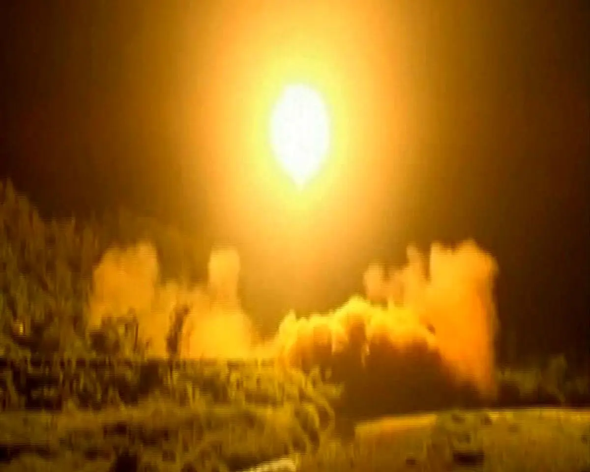 اصابت موشک بالستیک یمن به محل تجمع مزدوران سعودی در "مأرب"