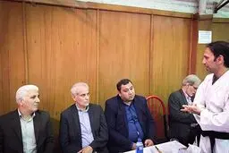 سجادی از اردوی تیم ملی کاراته و ووشو بازدید کرد
