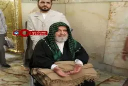 عکس خبری :: آیت‌الله جاودان در حرم مطهر رضوی