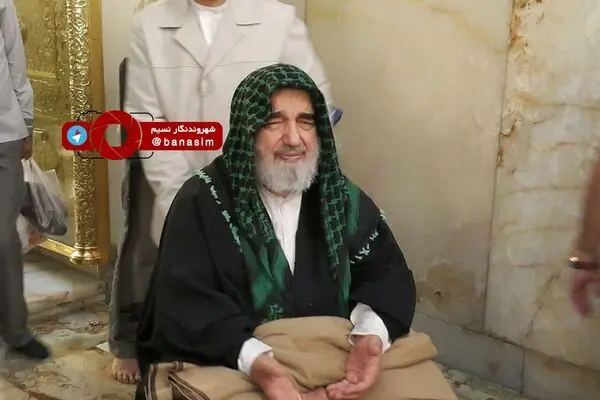 عکس خبری :: آیت‌الله جاودان در حرم مطهر رضوی