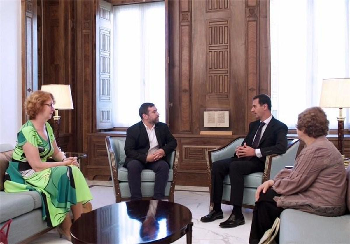 دیدار رئیس جمهور سوریه از پارلمان اروپا