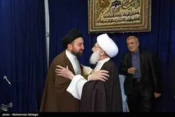 دیدار عمار حکیم با آیت‌الله نوری همدانی