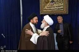 دیدار عمار حکیم با آیت‌الله نوری همدانی