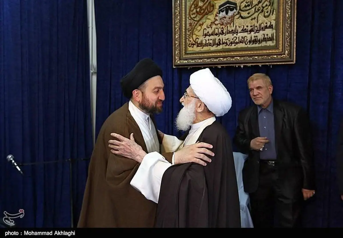 دیدار عمار حکیم با آیت‌الله نوری همدانی