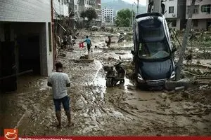 طوفان و سیل در چین