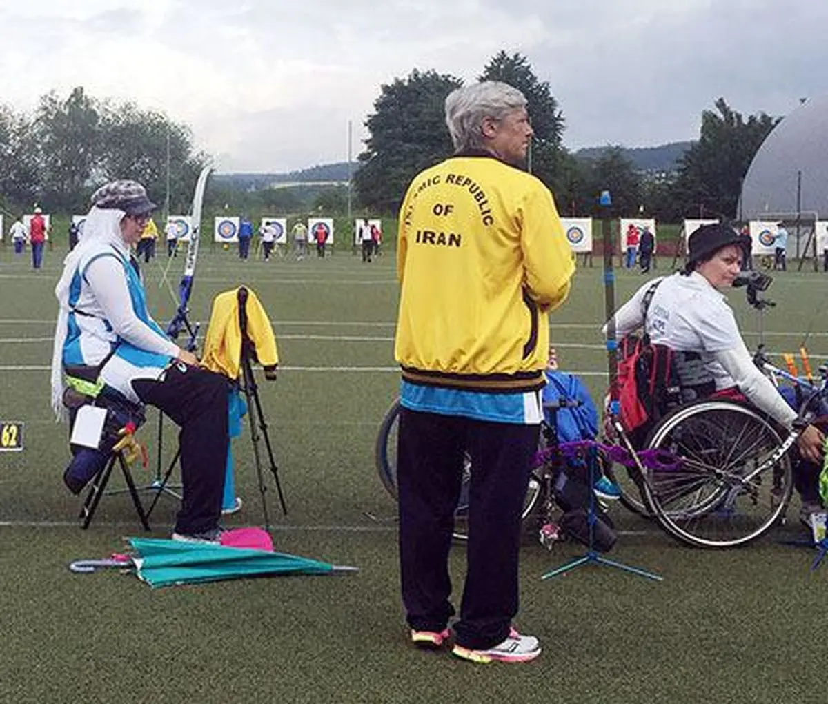 عبادی: هر هفت کماندار ایران برای سکوی پارالمپیک تمرین می‌کنند