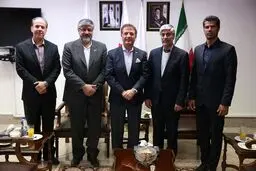 دیداردبیر کل فدراسیون جهانی تکواندو با رئیس کمیته ملی المپیک