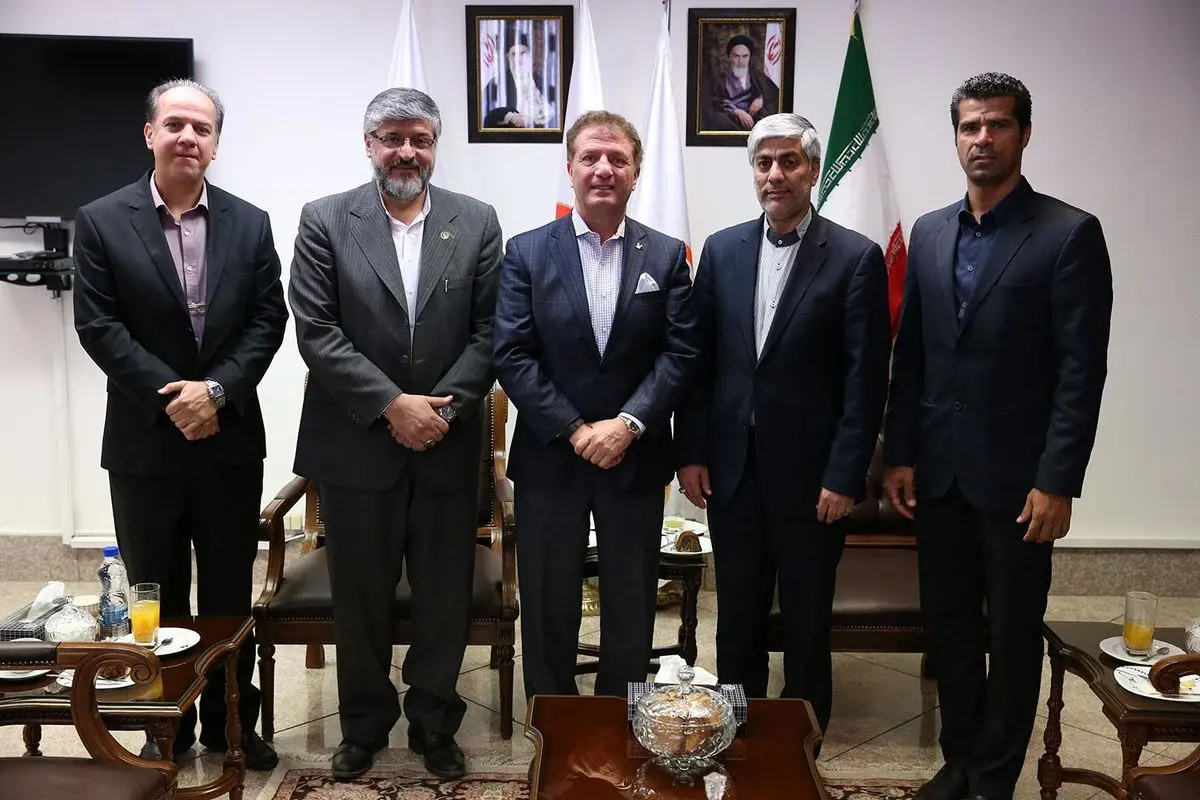 دیداردبیر کل فدراسیون جهانی تکواندو با رئیس کمیته ملی المپیک