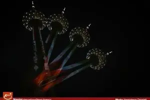 اجرای نور پردازی سه بعدی (۳d mapping) برج میلاد