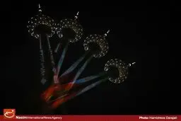 اجرای نور پردازی سه بعدی (۳d mapping) برج میلاد