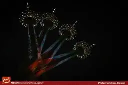 اجرای نور پردازی سه بعدی (۳d mapping) برج میلاد