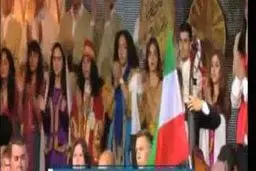 انتقاد مجری مصری از حضور غیر رسمی یک هیات پارلمانی مصر در نشست منافقین