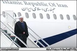 رئیس‌جمهور وارد استان کرمانشاه شد