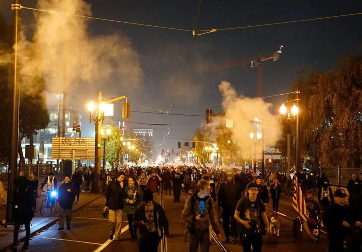 تظاهرات ضد ترامپ به اروپا هم کشیده شد + فیلم