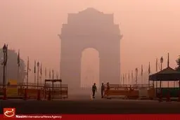 آلودگی بی سابقه هوا در دهلی نو