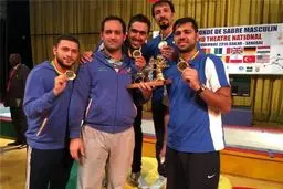 کمیته ملی المپیک قهرمانی تیم ملی شمشیربازی را تبریک گفت