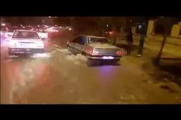 لحظه غرق شدن دختر دانشجوی خرم‌آبادی در سیل