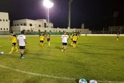 تمرین و جلسه فنی تیم فوتبال جوانان برگزار شد