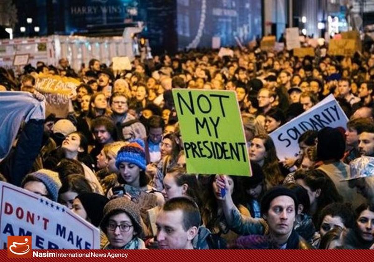 تظاهرات سراسری ضد ترامپ در آمریکا
