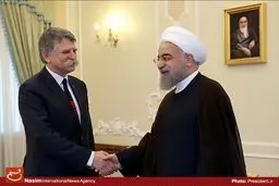 دیدار رئیس مجلس مجارستان با رئیس جمهور