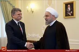 دیدار رئیس مجلس مجارستان با رئیس جمهور