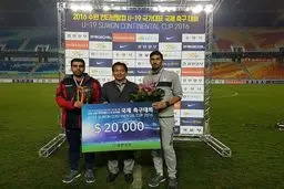 شاگردان پیروانی به مقام سوم تورنمنت چهار جانبه کره‌جنوبی دست یافتند