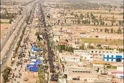 اقامه نماز جماعت سراسری از نجف تا کربلا