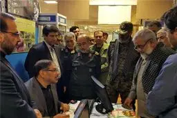 بازدید شمخانی از نمایشگاه دستاوردهای سازمان بسیج مستضعفین + تصاویر