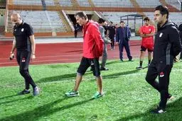 شاگردان کی‌روش چمن ورزشگاه عبدالرحمن را بررسی کردند + عکس