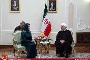 دیدار رئیس شورای فدراسیون روسیه با رئیس‌جمهور