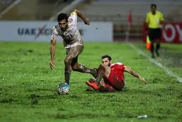 دیدار ایران و سوریه تحت تاثیر بارندگی و کیفیت بد زمین قرار داشت/ ایران تیم برتر میدان بود