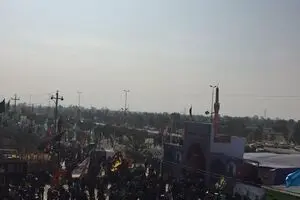 دمای هوا در کربلا و نجف کاهش پیدا می‌کند