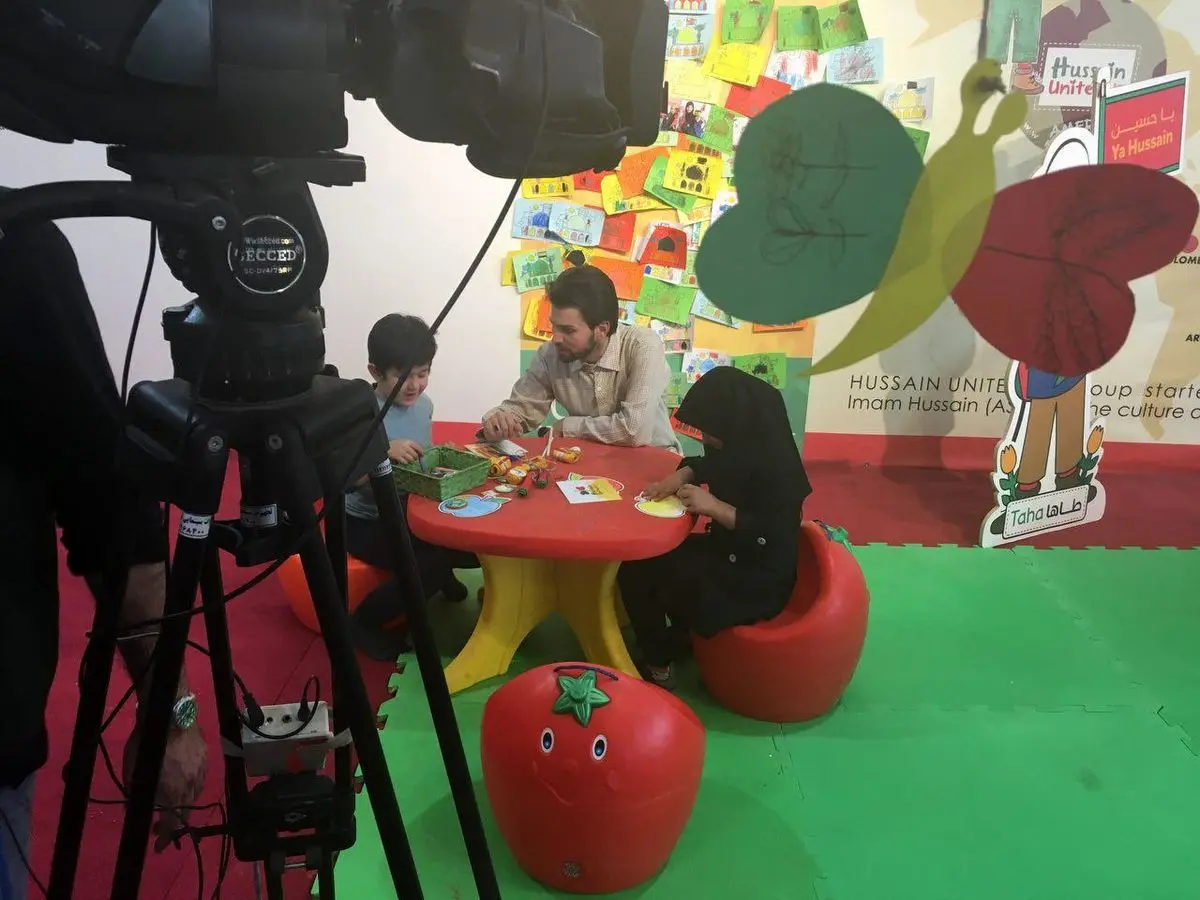 تولید برنامه کودک در پیاده روی اربعین