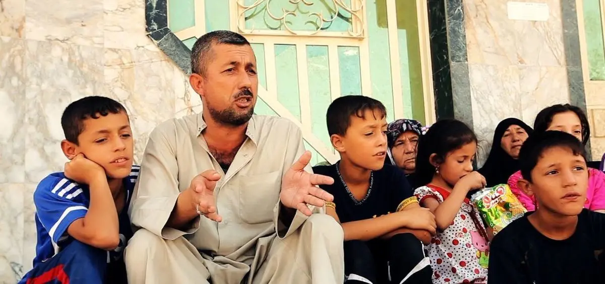 درد دل‌های آوارگی در موکب‌های اربعین